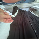 EXPRESS Black Button Down Romper size large Photo 1