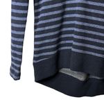 Mountain Hardwear ‎ Sevina Hoodie Wool Blend Blue Striped Size XL Photo 3