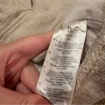 IRO RTR ‎ Ilija Wide Short Sleeve Snap Oversized Knit Metallic Jacket in Ecru 38 Photo 7