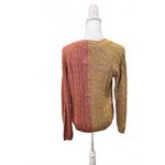 For Love & Lemons Colorblock Cable Knit Cardigan, Size Small NWT Tan Photo 1