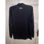 Under Armour Under‎ Armour Black Long Sleeve 1/4 Zip Pullover Shirt woman's athletic Training Photo 1