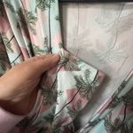 Joan Vass JV  size L palm  print robe. Photo 3