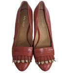 Nine West New Captiva Rust Leather High with gold accents size 8 Photo 2