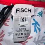 FISCH Chanzy Printed Bikini High Cut Brief Bottoms‎ NWT Size XL White Photo 3