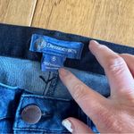 Democracy  Ab Solution Size 6 Straight Leg Jeans Distressed Dark Wash Stretch Photo 2