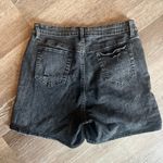 None Black distressed Denim Shorts Photo 2