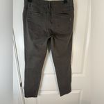 1822 Denim Gunmetal Accents Fitted Black Wash Modern Everyday Skinny Jeans Sz 10 Photo 6
