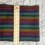Merona Scarf Rectangular Rainbow Weave Warm Soft Photo 6