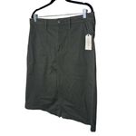 st. john's bay Womens Plus A-Line Skirt - Oregano Size 14 Photo 2