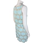 Lilly Pulitzer  Dress Size 8 Nadine Lilly Lace Whisper Blue V Neck Shift Minid Photo 4