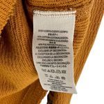 Free People We The  Mustard Yellow Rainbow Embellished Thermal Top Size Medium Photo 6