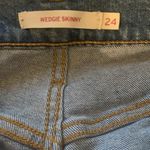 Levi's Jeans Wedgie Skinny Distressed Ripped High Waisted 24 Photo 7