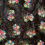 Anthropologie  Scarletta Navy Floral Retro Preppy Cottagecore Career Dress 12 Photo 4