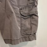 Carhartt  Women Relaxed Fit Cargo Shorts Gray Size 12 Cotton Utility 9" inseam Photo 4