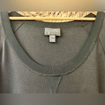 St. John  Essentials Milano Knit 3/4 Sleeve Round Neck Dress Size 16 Photo 4