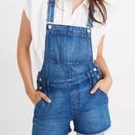 Madewell  Raw Hem Shortalls - XXS Photo 0