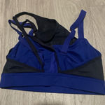 Under Armour Black and Blue Sports Bra Photo 0