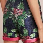 Anthropologie PatBO Silky Floral Print Shorts Photo 5
