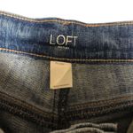 Loft Women’s Distressed GirlFriend Casual Style Blue Denim Jeans Sz 8 Photo 9