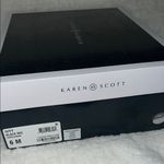 Karen Scott Karen Scott Black Heeled Boots with Sleek Silhouette Photo 1