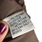 Rickie Freeman Teri Jon Bronze One Shoulder Jacquard Peplum Formal Gown 16 Silver Photo 8