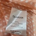 Tularosa  Darla Polka Dot Dress in Coral Large Photo 5