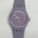Gap The women’s quartz analog watch purple dial tone 25mm silicone band running Photo 0