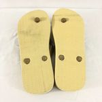 Clppli Womens Flip Flop Sandals Slides Gold Yellow Size 7 Photo 4