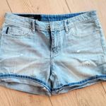 Armani Exchange High Rise Denim Shorts Size 25 Photo 0