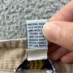 Old Navy Vintage Mini Corduroy Skirt Beige Tan Y2K Academia 100% Cotton Wmn 10 Photo 3