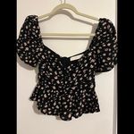 ASTR the Label Floral Puff Sleeve Off The Shoulder Top Photo 0