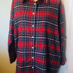 Peach Love California  long‎ sleeve flannel jacket shacket pockets. Size small Photo 0