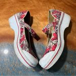 Dansko  Vegan Canvas Pink Floral Mary Janes 40 Bohemian vintage comfort hippy Photo 2