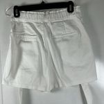 ZARA  Women's High-Waisted White Shorts Photo 2