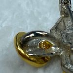 Vintage IMO 1995 Guardian Angel Pin Brooch Pendant Halo Wings Gold Silver Color Photo 7