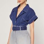 Revolve Denim Jumpsuit Photo 0