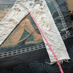 PacSun  Slim Taper Jeans Light Wash Raw Hem Distressed Mid Rise Women’s 30X30 Y2K Photo 10