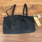 Truekind Convertible Strapless Bandeau Bra Black XL Seamless Comfort Photo 1