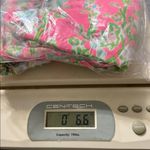 Lilly Pulitzer  womens size large bright pink & green Melle Dress Southern Charm Photo 5