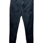 American Eagle  The Dream Jean Super Hi-Rise Jegging Black Stretch Dark Wash Sz 8 Photo 0