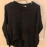 Eileen Fisher Black Peruvian Organic Sweater SM Photo 2
