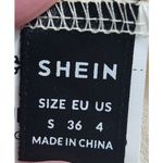 SheIn  White Tube Top Ribbed Sleeveless Cropped‎ Corset Shell Detail Small Photo 3