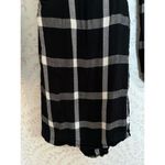 Lurex, Black and White Plaid Dress with Belt Photo 4