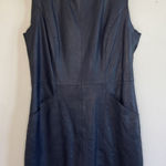 Vintage VTG SAS Sportswear Black Leather Dress Cowgirl Western Retro Femme 10 Photo 0