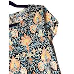 Tacera Ornate Floral Motif PS Dress Geometric Artsy Boho Eclectic Resort Cruise Party Photo 6