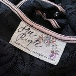 Free People Women’s Small Petite Black See Through Swim Suit Cover Up Photo 1