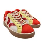 Culture of Brave COB Wing Play Hi Star Glitter Platform Sneakers Size 8 8.5 Red Photo 3