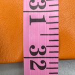 Vintage 90s Orange Parko Lamb Leather Blazer Jacket Size XL Photo 6