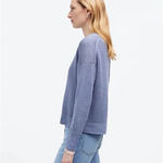 Madewell Linen Drop-Shoulder Sweater Size XS Photo 1