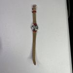 Disney  Minnie Mouse Women's Red Leather Watch Collectible Photo 8